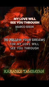 My love will see you through Marco Sison #singalong #videoke #karaoke | KaraokeTambayan