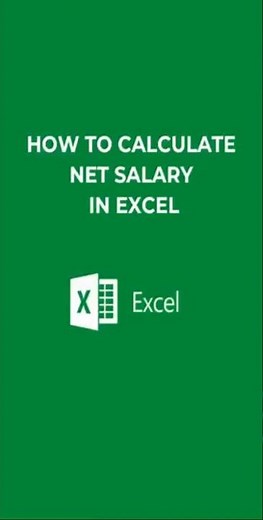 How to Calculate Net Salary in MS Excel 2025 | Simple Salary Sheet Formula Tutorial