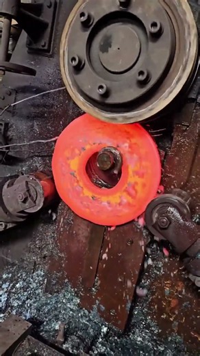 Watch Steel Bend Under Extreme Forging Force