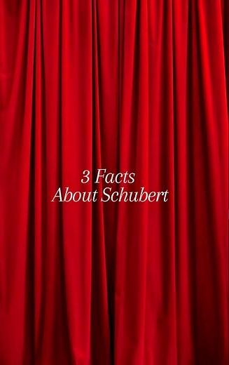 3 Facts About Franz Schubert You Didn’t Know 🎼✨ | Classical Music Shorts