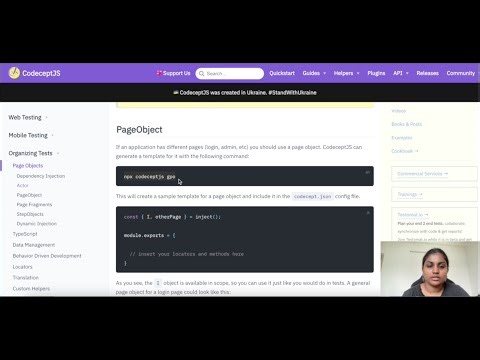 Page Object Model with BDD Framework in Codeceptjs - Playwright , Web Automation Setup