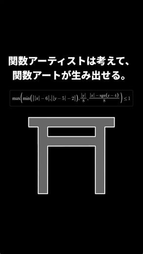 How to make function art of shrine map symbols #functionart #math #mathstricks #maths