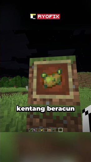 4 Tanaman Ini bener bener GAK BERGUNA😭 #minecraft #shorts