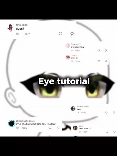 Gacha Life Tutorial: Eyes and Hair Editing Techniques