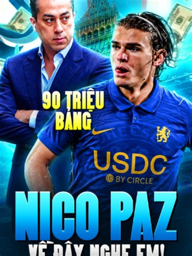 Ở đâu có siêu sao, ở đó không thể thiếu phần của Chelsea #MCV #BLVAnhQuan #Chelsea #nicopaz