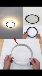 50K views · 842 reactions | Kreasi Lampu Plafon LED Modern dari Pipa Paralon Bekas #idekreasi #kreasi #barangbekas #idedaurulang #diy #lampuplafon #ceilinglight #diycraft | Mas Mamat | Facebook