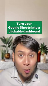 Google Sheets Clickable Dashboard Tutorial