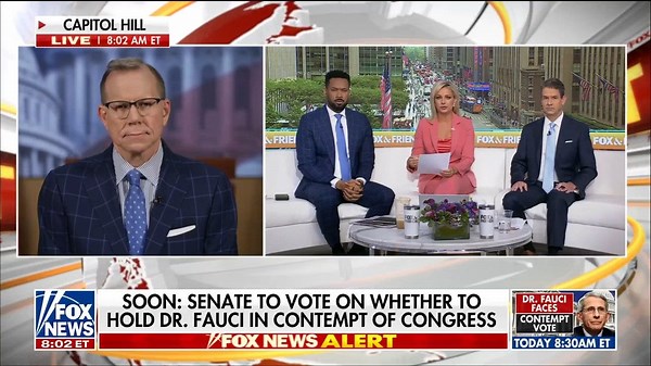 Senate to vote on holding Dr Fauci in contempt of Congress
