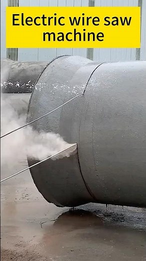 Cutting Solid Rock Like Butter?! 🧈🪨 #WireSaw