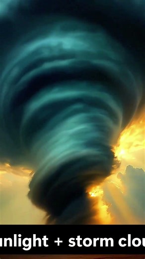 🌿 YouTube Short: Why the Sky Turns Green Before a Storm