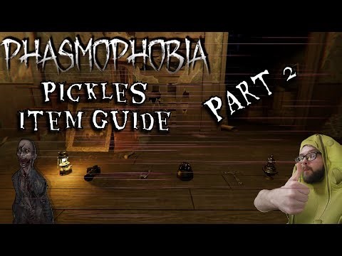 Phasmophobia Item Guide #2 | Camera, Sound Recorder, Firelight, Crucifix, Motion Sensor & Incense