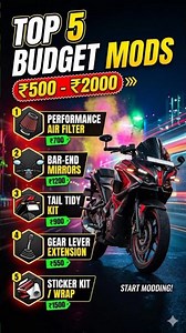 Top 5 Bidget Mods for Bike #shorts