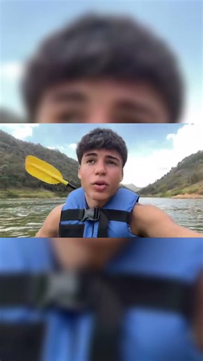 Casi pierdo mi telefono en un rio xd #humor #comedia #shorts #funny