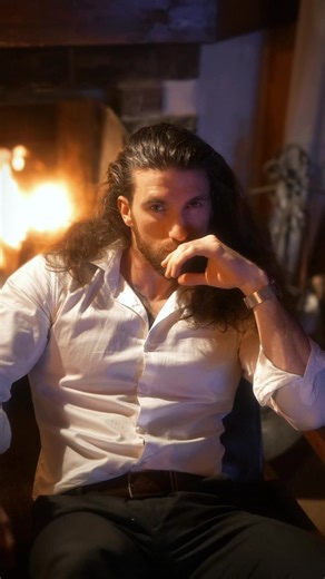 Hello there 😚 #cavagno #longhairmen #french | long haired men