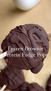 6.4K views · 47 reactions | Frozen Brownie Protein Fudge Pops!!! like...