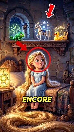 Rapunzel predicted her future when she was a baby! 😱 #shorts #Rapunzel #disney