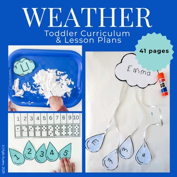 Weather Toddler Activities & Lesson Plans Preschool Curriculum For Spring, March