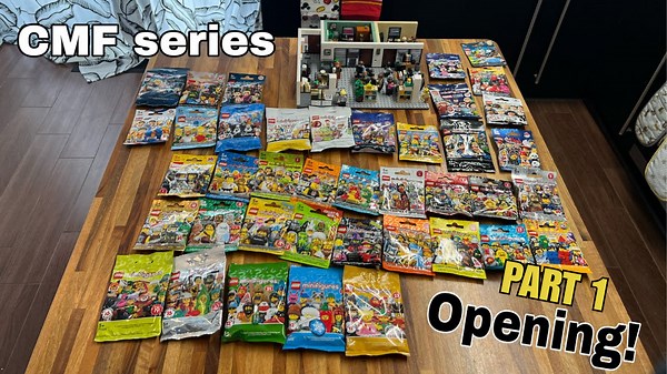 LEGO Minifigures Opening - All 40 LEGO Minifigures Series. Part 1