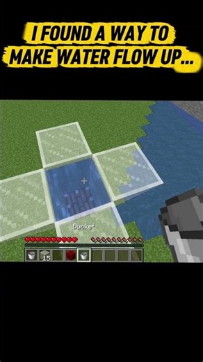 I Made Water Flow UP in Minecraft