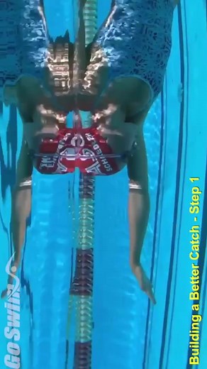 11K views · 74 reactions | Step #1 in a 5-step series on building a better catch. Start by experimenting with how you position the lead hand. https://www.goswim.tv/lessons/2100-freestyle-building-a-better-catch-step-1 #swimming #swimmerhands | GoSwim.tv | Facebook