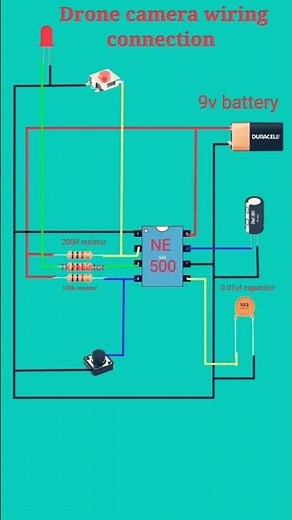 how to make drone wiring connector diagram #electrical