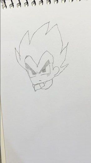 Easy Chibi Goku Sketch ✏️ | Anime Drawing #shorts