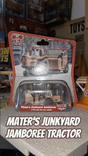 Disney Parks Carsland Mater's Junkyard Jamboree Tractor #Cars #Disneycars #lightningmcqueen
