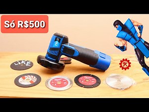 Não Acredito Menos De R$500 Reais - Mini Esmerilhadeira a Bateria 12v Grinder ProStormer BRUSHLESS