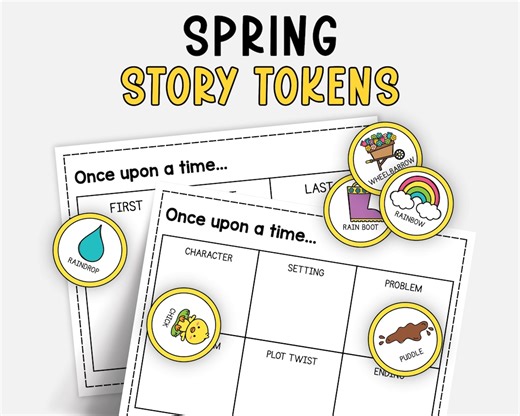 Spring Storytelling Game, Story Starters, Spring Break Kids Creative Writing Prompts, Homeschool Printable Activity, Teacher Resources - Etsy UK