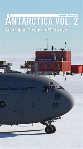 1.7K views · 48 reactions | Aerosoft Antarctica Vol. 2 for #msfs2020 releases January 25! This time, we're covering the opposite side of the continent, with Australian Casey and Skiways. #flightsimulator #simulation | Aerosoft | Facebook