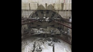 Seattle's tunnel machine Bertha breaks through nearly 4 years later