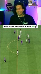 How to use Brazilians in FC26 🇧🇷🏆 #fifaultimateteam #fc26 #brazil #footballskills