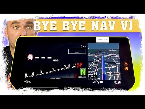 New on the 1250GS? The New BMW Motorrad TFT Display with Navigation