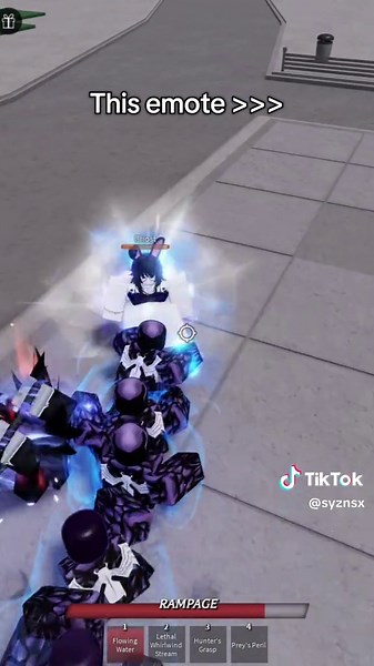 Exploring TSB Emotes in Roblox Gameplay