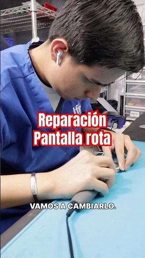 Reparación pantalla rota