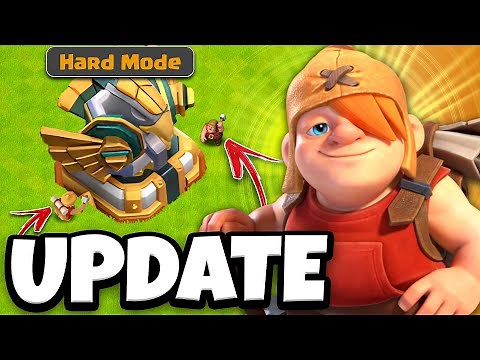 NEW Builder AND Hard Mode Explained | UPDATE Sneak Peek 1 (Clash of Clans)