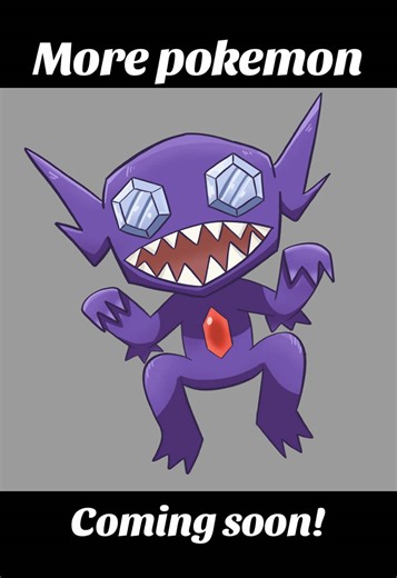 And today’s pokemon is Sableye! Thank you @😱 @Katie Denney @Xander Bridgeman and @DimDoodlez for the request! More artwork coming soon! #art #pokemon #sableye #pokemonart #fyp