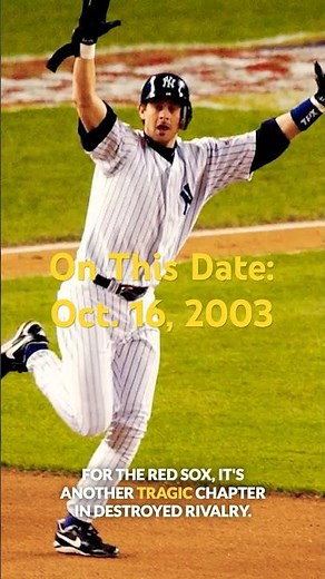 Oct. 16, 2003: Game 7 Heartbreak for the Boston Red Sox