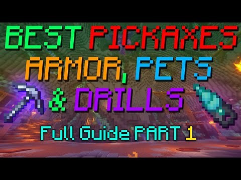 Dwarven Mines - The FULL GUIDE (Part 1) - [Hypixel Skyblock]