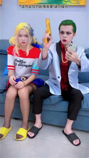 什么怪物凭空出现了？ #cosplay #funny