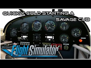 MFS2020 - How to Quickly Start a Savage Cub