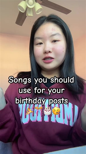 Songs to use for your birthday posts ##songs##birthday##birthdaypost##grwm##teeninfluencer