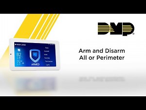 How to Arm and Disarm All Perimeter on Your 7 Inch Keypad