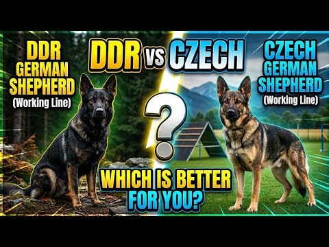 DDR vs Czech German Shepherd Which Is Better For You?
