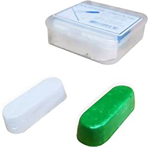 2 OZ Polishing & Cutting Compound Fine Green White Buffing Compound Leather Strop Sharpening Stropping Compounds Polishing Wax