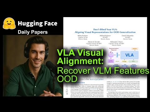 VLA Visual Alignment: Recover VLM Features OOD