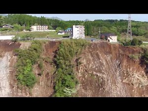 熊本地震直後の映像