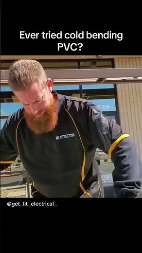 How to Cold Bend PVC Conduit (NO HEAT)⚡
