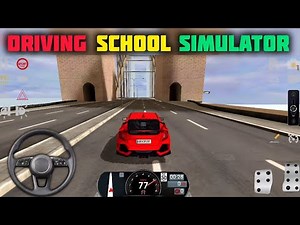 Driving School Simulator 🚗 | Realistic City Driving Gameplay #DrivingSchoolSimulator