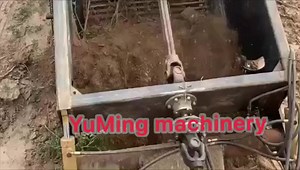 Farm Tractor Mounted Rock Picker Machine on Sale